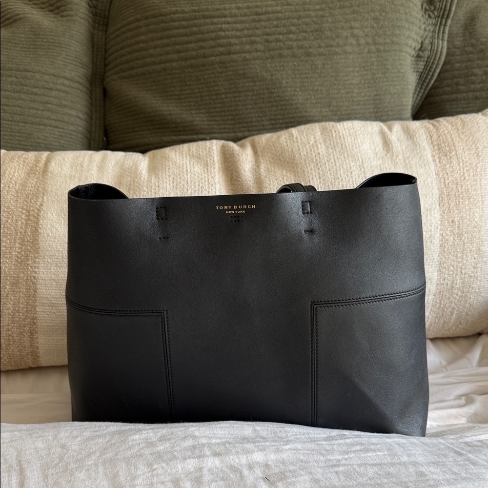 Tory Burch Elegant Black Tote